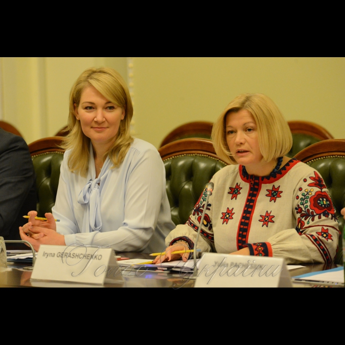 29 травня 2017 зустріч першого заступника Голови Верховної Ради України Ірини Геращенко з постійними представниками держав-учасниць ОБСЄ.
Перший заступни Голови Верховної Ради України Ірини Геращенко та Марія Іонова заступник голови комітету з питань євроінтеграції.