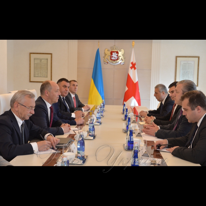 29 травня 2017 робочій візит Голови Верховної Ради України Андрія Парубія до Грузії, з метою участі у Пленарному засіданні весняної сесії ПА НАТО.
Зустріч Голови Верховної Ради України  Андрія Парубія з Прем’єр-міністром Грузії Георгій Квірікашвілі.