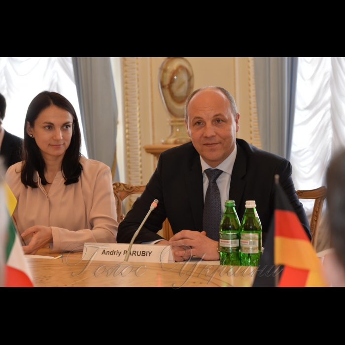 1 червня 2017 зустріч Голови Верховної Ради України Андрія Парубія з послами держав G7.
А. Парубій подякував усім країнам за отримання Україною безвізу, «до якого доклались всі учасники Великої сімки», за підтримку ініціативи щодо призначення Спеціального представника Великої сімки з питань реформ в Україні та за позитивну оцінку Великою сімкою прогресу України на шляху реформ.