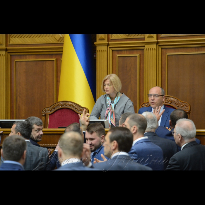 8 червня 2017 пленарне засідання Верховної Ради України.
Прийнято за основу проект Закону «Про державні фінансові гарантії надання медичних послуг та лікарських засобів».
Ірина Геращенко, Андрій Парубій.