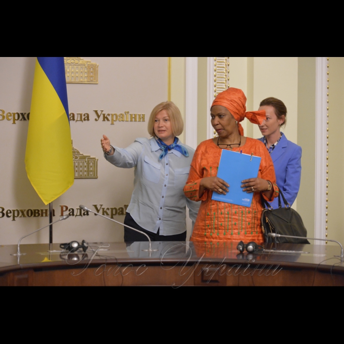9 червня 2017 зустріч першого заступника Голови Верховної Ради України І. Геращенко з Заступником Генерального секретаря ООН, виконавчим директором структури 