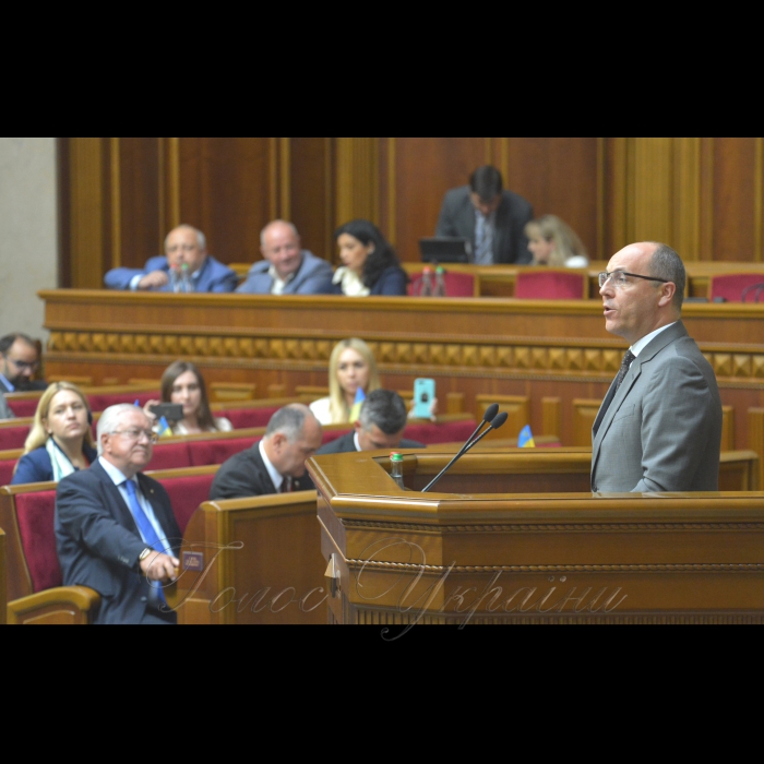 3 липня 2017 урочисте засідання під головуванням Голови Верховної Ради України Андрія Парубія, присвячене 20-ій річниці підписання Хартії про особливе партнерство між Україною та Організацією Північно-Атлантичного договору - НАТО.