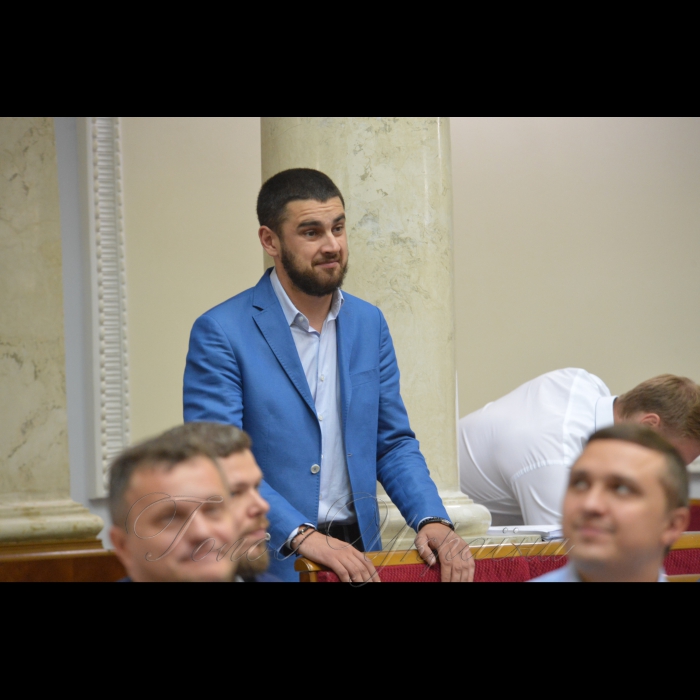 11 липня 2017 вечірнє пленарне засідання Верховної Ради України. 
Голова Верховної Ради України Андрій Парубій нагадав, що на вечірньому засіданні розглядають подання Генерального прокурора України Юрій Луценка про надання згоди на притягнення до кримінальної відповідальності деяких народних депутатів. Дейдей Євген