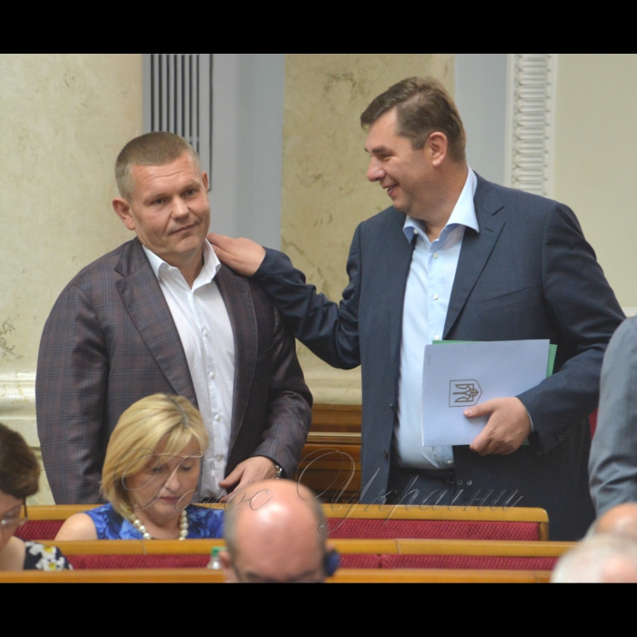 13 липня 2017 пленарне засідання Верховної Ради України.
Прийнято Постанову 