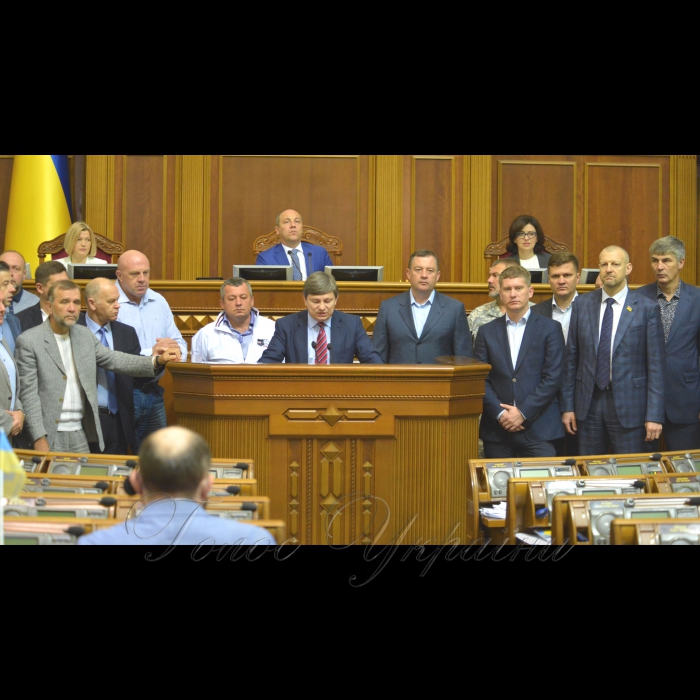 14 липня 2017 пленарне засідання Верховної Ради України
«Година запитань до Уряду».