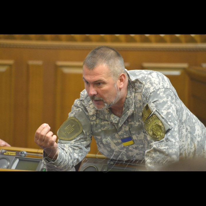 14 липня 2017 пленарне засідання Верховної Ради України
«Година запитань до Уряду».
Юрій Береза НФ.