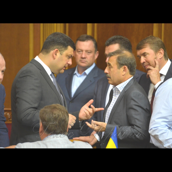 14 липня 2017 пленарне засідання Верховної Ради України
«Година запитань до Уряду».
Прем’єр-міністр Володимир Гройсман, Антон Кіссе Відродження.