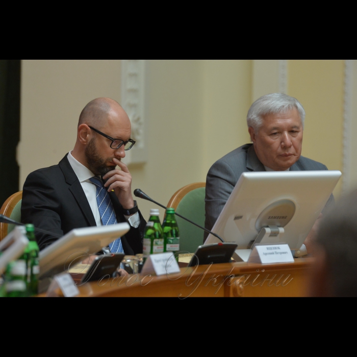 18 липня 2017 Прем’єр-міністр України Володимир Гройсман відкрив урочисте засідання Кабінету Міністрів, присвячене 100-річчю Уряду України. В заході беруть участь керівники урядів України, діючі члени Кабінету Міністрів. Біля Клубу Кабінету Міністрів України відкрито виставку присвячену 100-річчю Уряду України.
Яценюк, Єхануров.