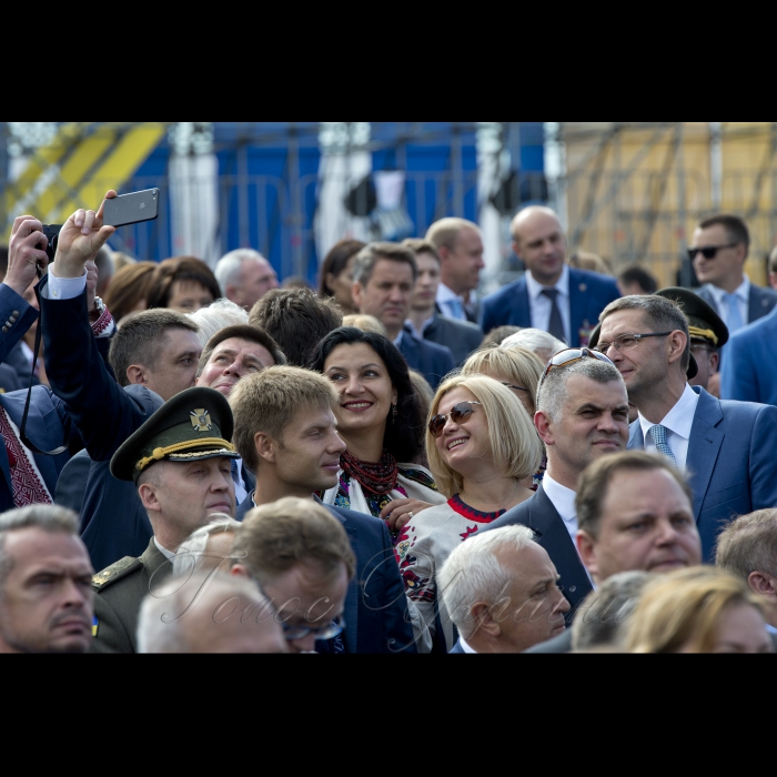 24 серпня 2017 Голова Верховної Ради України Андрій Парубій взяв участь в урочистях з нагоди Святкування 26-ї річниці Незалежності України.
У рамках Святкування 26-ї річниці Незалежності України відбулась Молитва за Україну у Софіївському Соборі - Національному заповіднику 