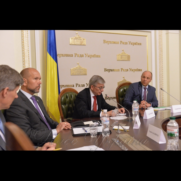 30 серпня 2017 захід з нагоди відзначення 50-річчя існування та діяльності Світового Конгресу українців (СКУ) за участю Голови Верховної Ради України Андрія Парубія та Президента СКУ Євгена Чолія. У заході також взяли участь делегати Річних загальних зборів СКУ, а також Комітет Верховної Ради України у закордонних справах та Комітет Верховної Ради України з питань європейської інтеграції.