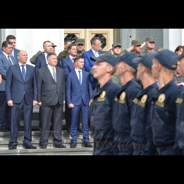 31 серпня 2017 заходи з нагоди увічнення пам’яті військовослужбовців Національної гвардії України, що віддали свої життя 31 серпня 2015 року під час несення служби, захищаючи Українську Державу, та відкриття пам’ятної дошки на честь загиблих.
Голова ВР Андрій Парубій, міністр МВС Арсен Аваков, перший заступник Керівника Апарату - керуючий справами Петро Боднар.