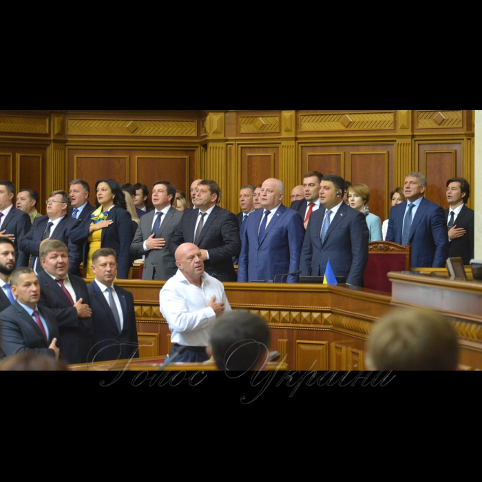 5 вересня 2017 урочисте відкриття сьомої сесії Верховної Ради України VIII скликання.