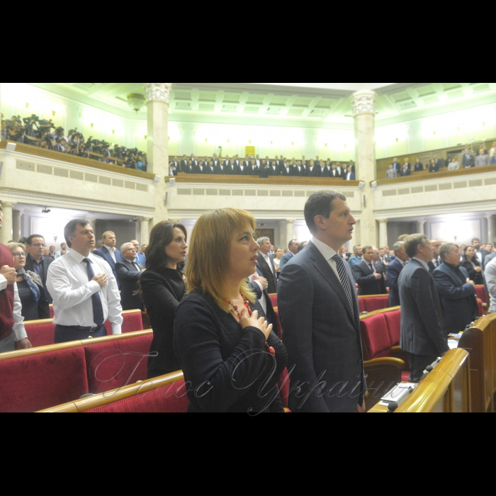 5 вересня 2017 урочисте відкриття сьомої сесії Верховної Ради України VIII скликання.