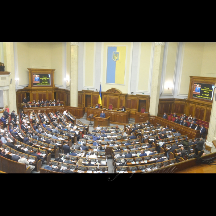 5 вересня 2017 урочисте відкриття сьомої сесії Верховної Ради України VIII скликання.