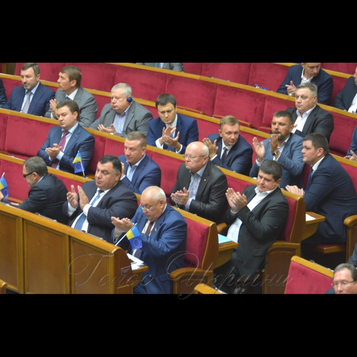 5 вересня 2017 урочисте відкриття сьомої сесії Верховної Ради України VIII скликання.