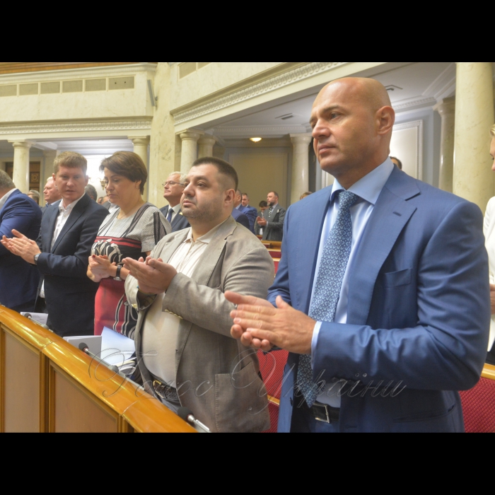 7 вересня 2017 Петро Порошенко виступив у Верховній Раді України зі щорічним посланням. 