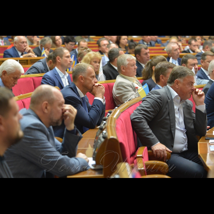 7 вересня 2017 Петро Порошенко виступив у Верховній Раді України зі щорічним посланням. 
