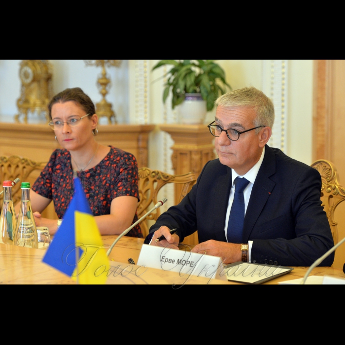 11 вересня 2017 зустріч Першого заступника Голови Верховної Ради України І.В. Геращенко з делегацією Сенату Французької Республіки.