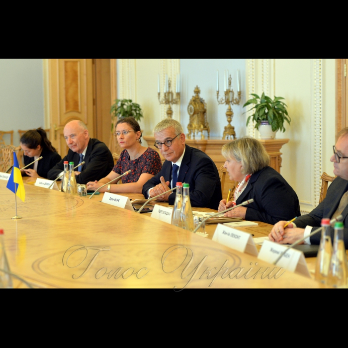 11 вересня 2017 зустріч Першого заступника Голови Верховної Ради України І.В. Геращенко з делегацією Сенату Французької Республіки.