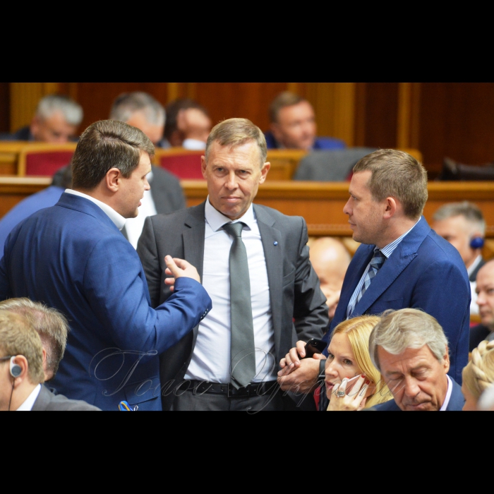 21 вересня 2017 засідання ВР.
Вадим Івченко, Сергій Соболєв, Іван Крулько Б.
