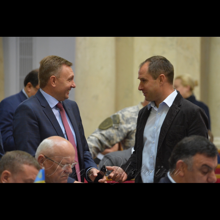 3 жовтня 2017 засідання ВР.
Олександр Горбунов РП, Олексій Кириченко РП.
