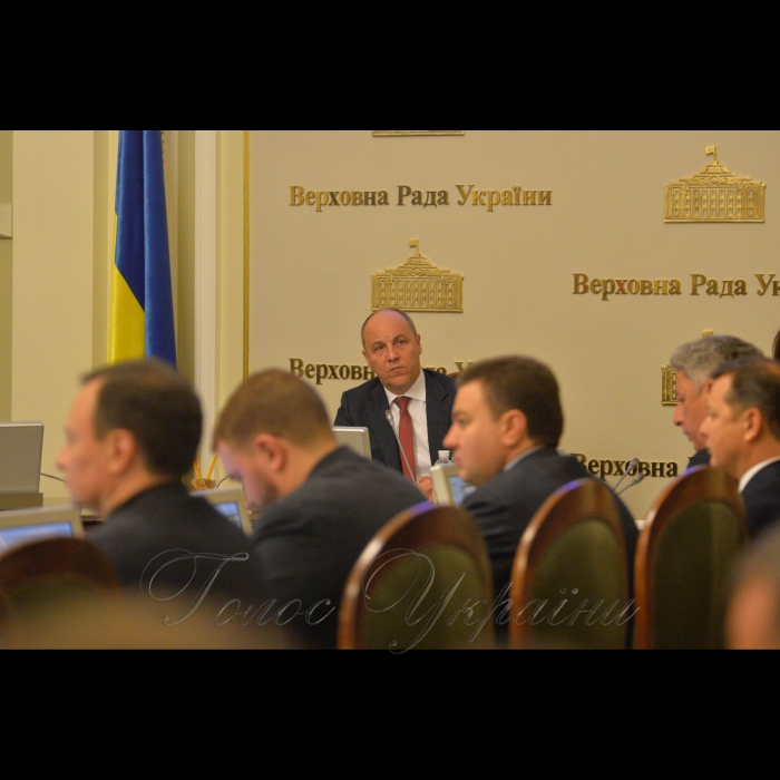 Погоджувальна рада Верховної Ради України. Андрій Парубій