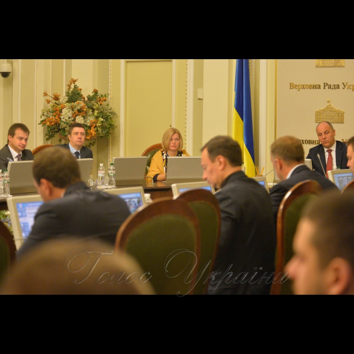 Погоджувальна рада Верховної Ради України. Березенко, Кириленко В., Геращенко, Парубій