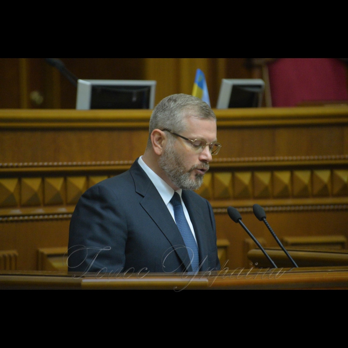Пленарне засідання Верховної Ради України. Олександр Вілкул