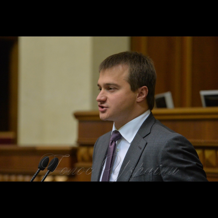 Пленарне засідання Верховної Ради України. Сергій Березенко 