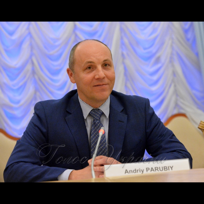 Зустріч Голови Верховної Ради України Андрія Парубія зі спеціальним представником Державного департаменту США з питань України Куртом Волкером