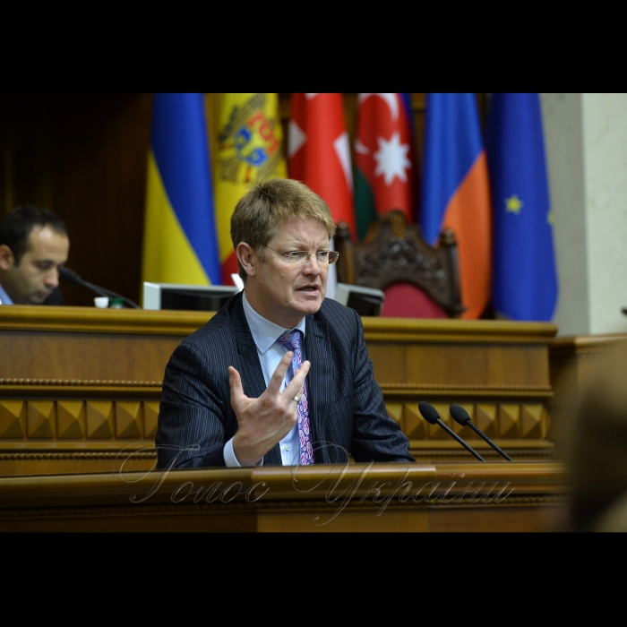 Засідання Комітету ПА ЄВРОНЕСТ  з соціальних питань, освіти, культури та громадянського суспільства у ВР. Лоуренс Мередіт, директор програми Східного сусідства Генерального директорату Європейської комісії з питань Сусідства