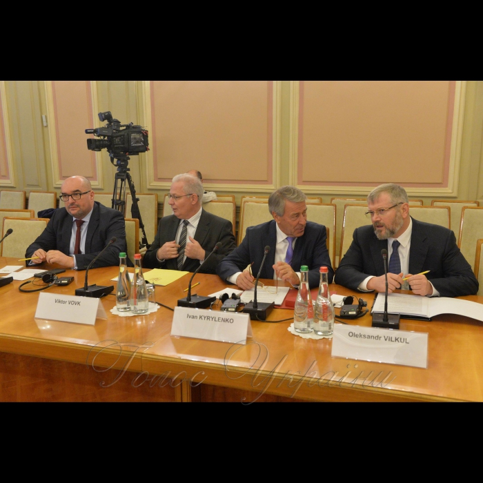 Зустріч Голови ВР України Андрія Парубія та заступника Голови ВР Оксани Сироїд з Венеційською комісією. Кириленко І., Вілкул