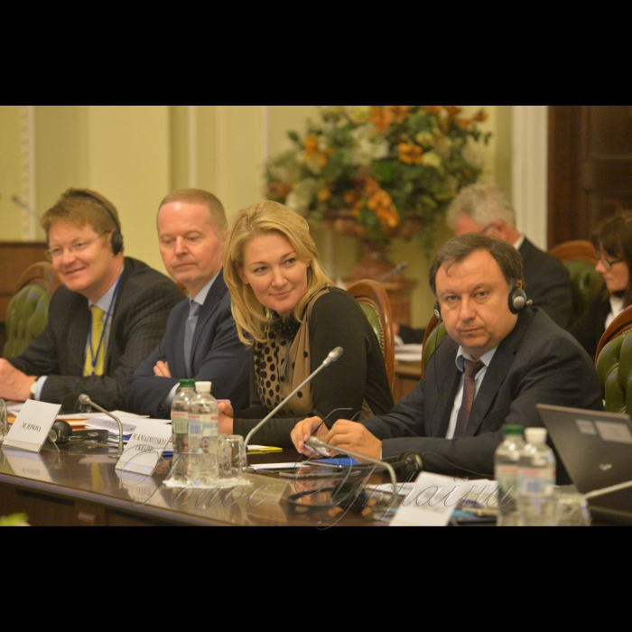 VI сесія ПА ЄВРОНЕСТ у ВР. Засідання Робочої групи з питань Угоди про асоціацію. Іонова, Княжицький