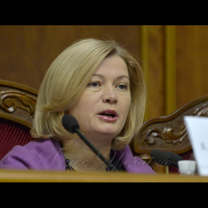 У Верховній Раді проходить пленарне засідання VI сесії Парламентської асамблеї ЄВРОНЕСТ, присвячене питанням кібербезпеки. Ірина Геращенко
