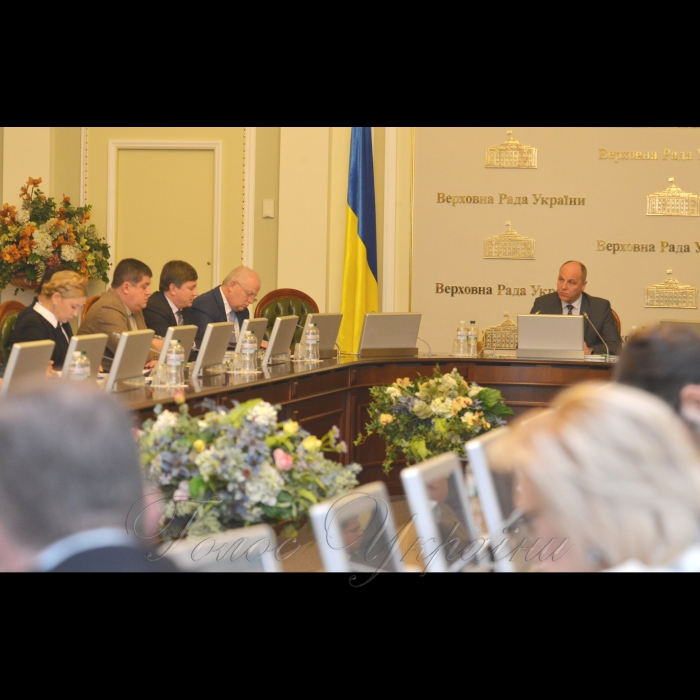 Погоджувальна рада Верховної Ради України. Ірина Геращенко, Андрій Парубій