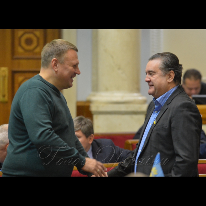 Пленарне засідання Верховної Ради України. Олександр Шевченко Олександр Дубінін позафр.