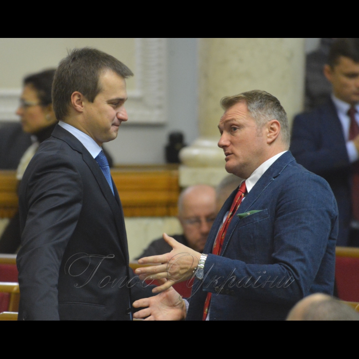 Пленарне засідання Верховної Ради України. Сергій Березенко БП Євген Рибчинський Воля