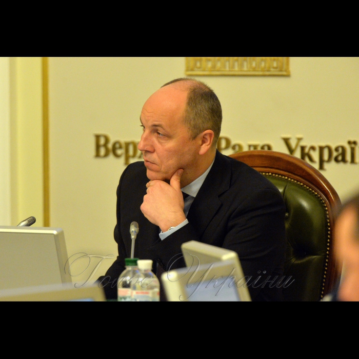   Погоджувальна рада Верховної Ради України. Андрій Парубій