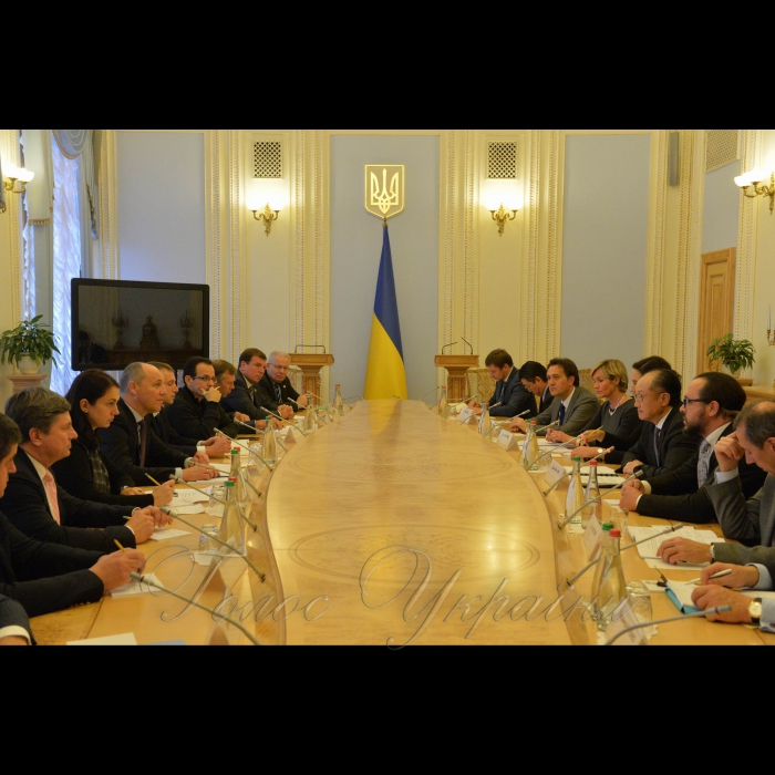 Зустріч Голови Верховної Ради України Андрія Парубія з Президентом Групи Світового банку Джимом Йонг Кімом за участі голів депутатських фракцій та груп. Герасимов, Гопко