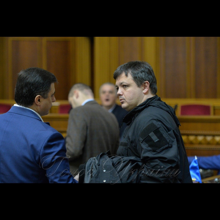 Пленарне засідання Верховної Ради України. Семен Семенченко