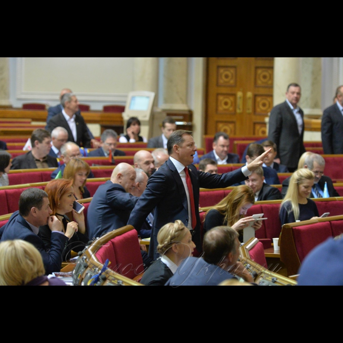 Пленарне засідання Верховної Ради України. Олег Ляшко