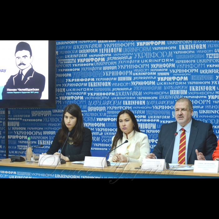 30 листопада 2017 прес-конференція в Укрінформі з нагоди відзначення 100 років з дня проведення Першого Курултаю - національного з'їзду кримськотатарського народу.  Організатор: Міністерство інформаційної політики України. 