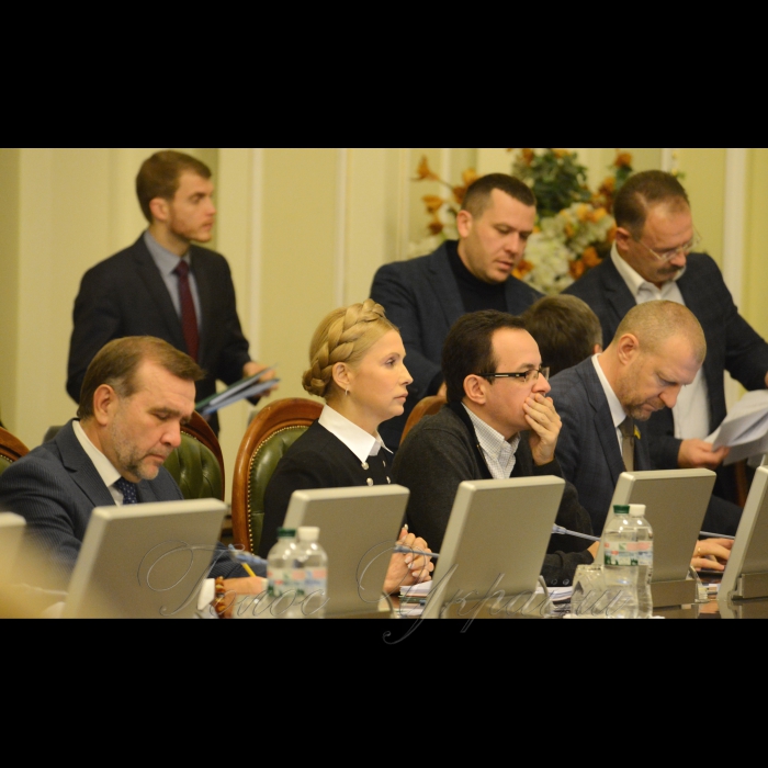 4 грудня 2017 погоджувальна рада у Верховній Раді України. Олександр Бакуменко БП, Юлія Тимошенко Б, Олег Березюк САМ, Андрій Тетерук НФ.