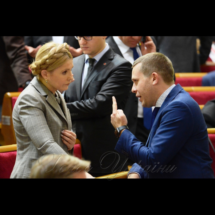 7 грудня 2017 сесія Верховної Ради України. Юлія Тимошенко Б, Іван Крулько Б.