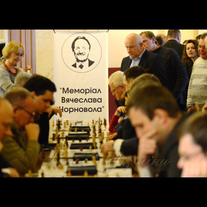 19 грудня 2017 у ВР відбулося офіційне відкриття шахового турніру, присвяченого пам’яті В.Чорновола 
