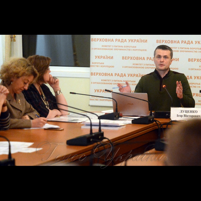 1 лютого 2018 засідання підкомітету з питань взаємодії з громадянським суспільством Комітету Верховної Ради України з питань запобігання і протидії корупції на тему: 