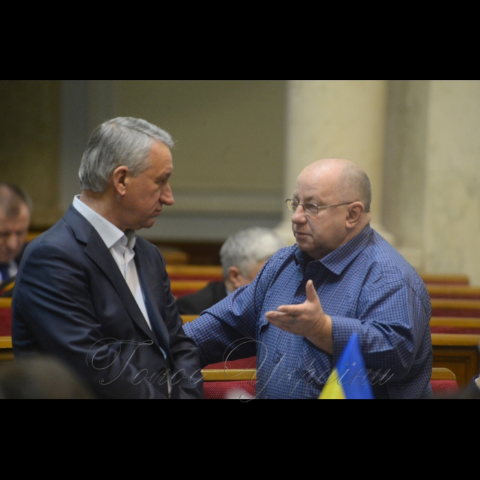 7 лютого 2018 сесія Верховної Ради України. Іван Кулініченко БП, Яків Безбах позафр.