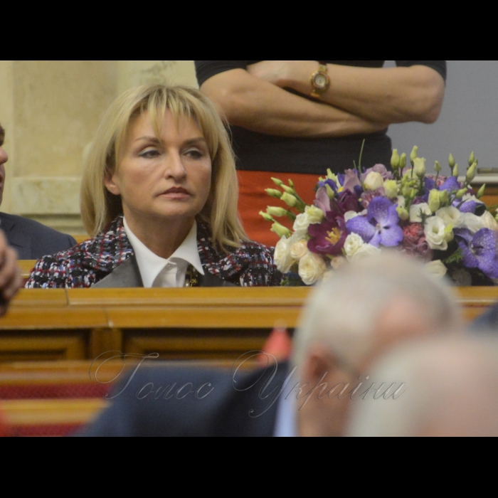 7 лютого 2018 сесія Верховної Ради України. Ірина Луценко БП день народження.