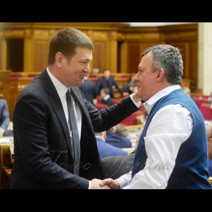8 лютого 2018 сесія Верховної Ради України. Роберт Горват БП, Іван Мельничук БП.