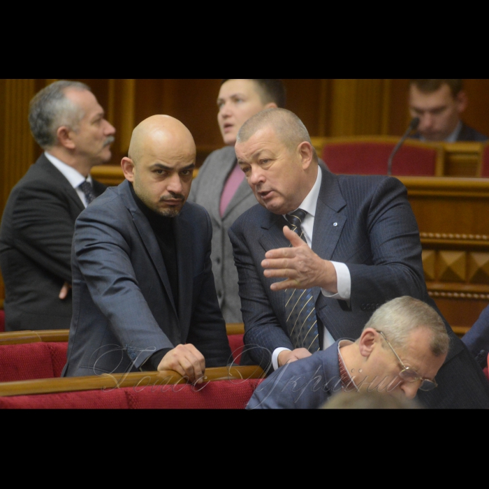 8 лютого 2018 сесія Верховної Ради України. Мустафа Найєм, Микола Паламарчук БП.